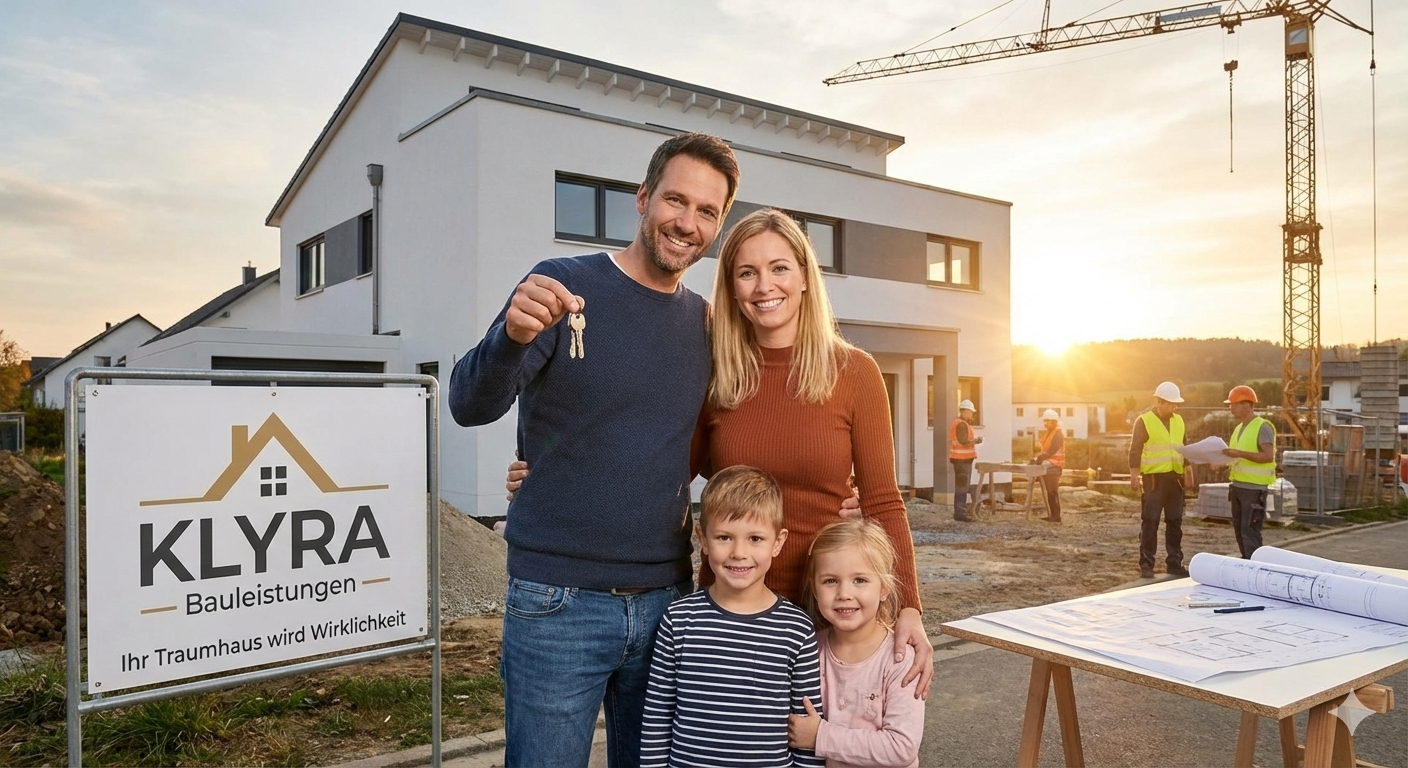 Modernes Bauprojekt KLYRA